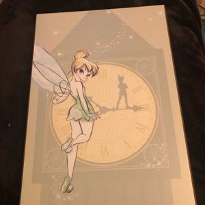 Tinkerbell wall art